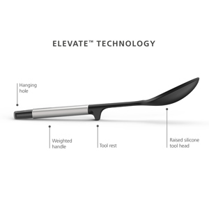 Jospeh Joseph Elevate™ Stainless-Steel Silicone Solid Spoon